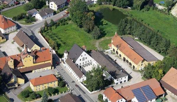 Schloss Pörnbach Luftbild